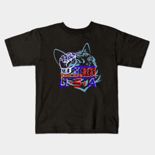 You Are The Best USA Intimate cat design-surfing festival in Los Angeles Kids T-Shirt